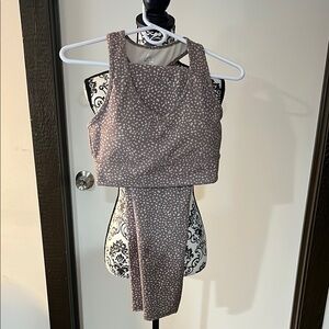 RBX Tan and Cream Patterned Apparel